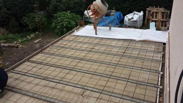 prix terrasse beton 40m2