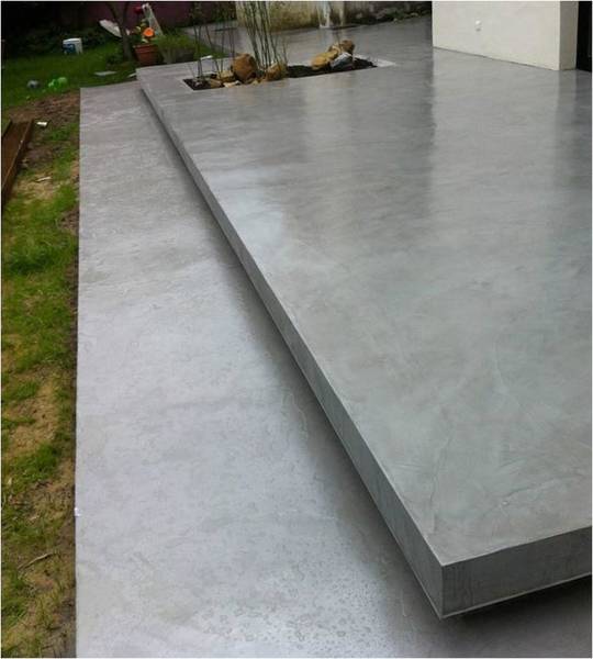 prix terrasse beton 20m2