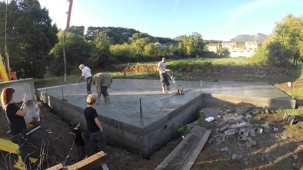 faire une terrasse en beton